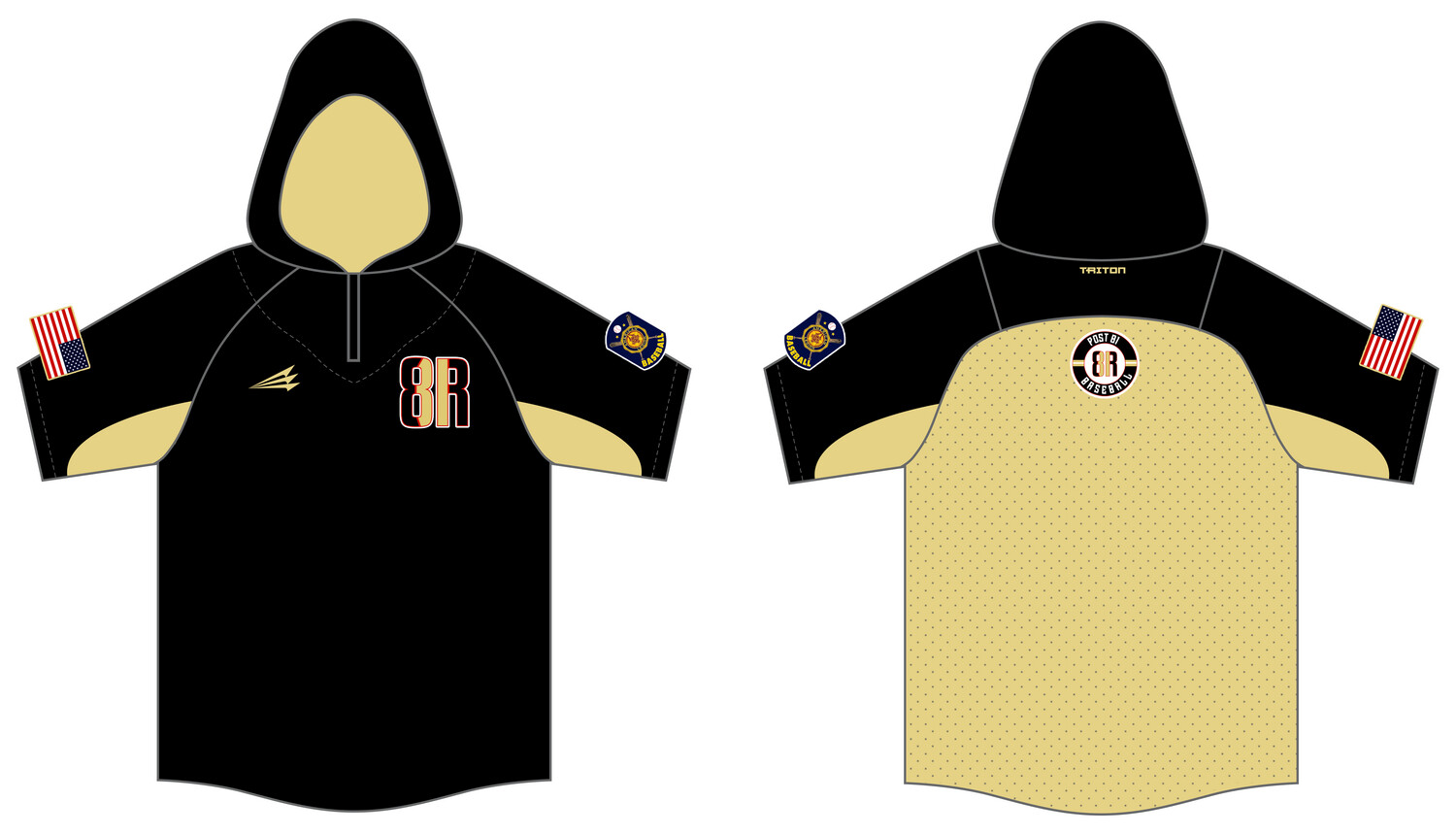 Legion Post 81 Custom Batting Practice Jacket #BPJ1