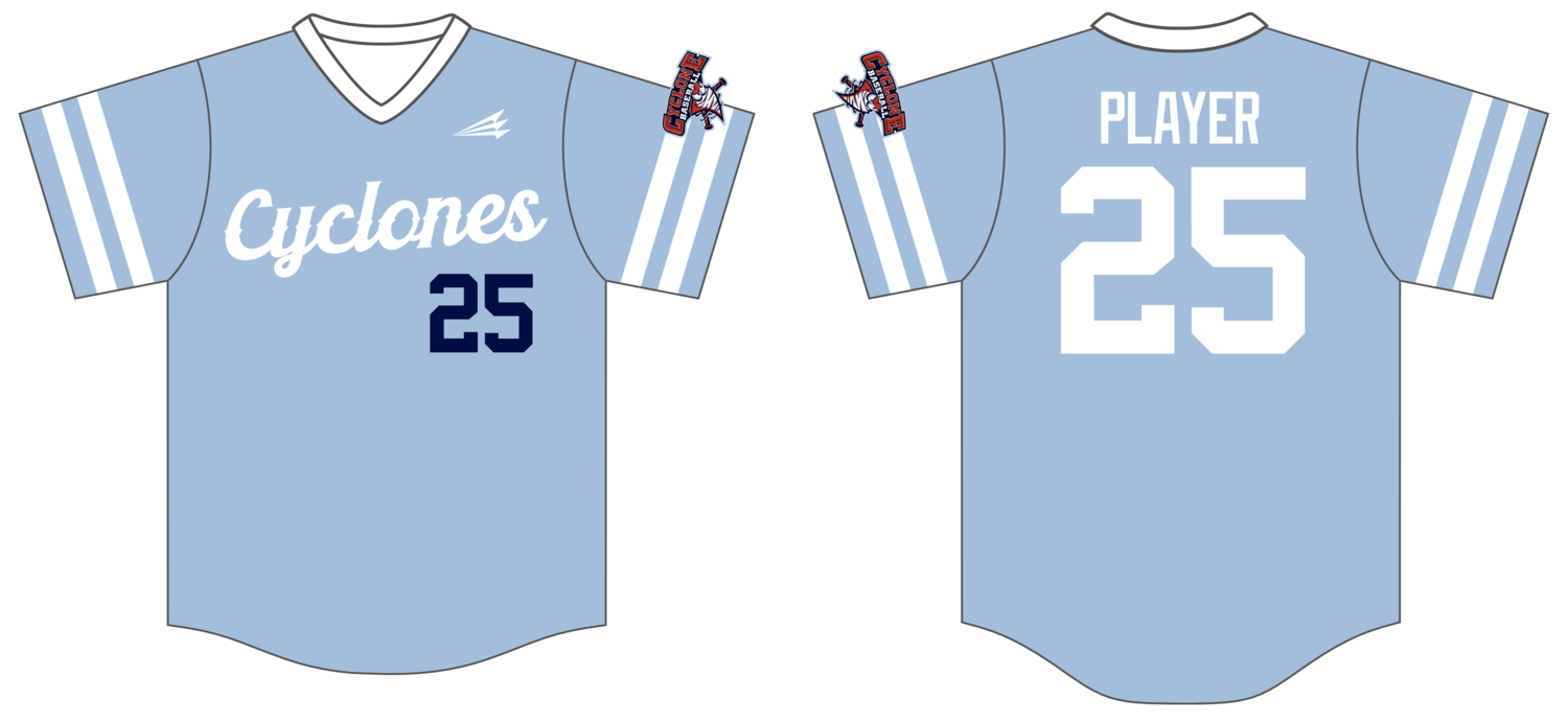 Central Ohio Cyclones Custom Hexaflex Baseball Jersey #J56