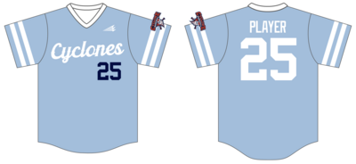 Central Ohio Cyclones Custom Hexaflex Baseball Jersey #J56