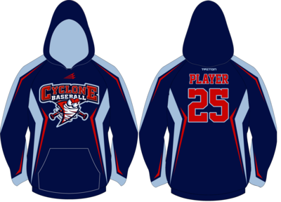 Central Ohio Cyclones Custom Vulcan Hoodie #VH16A