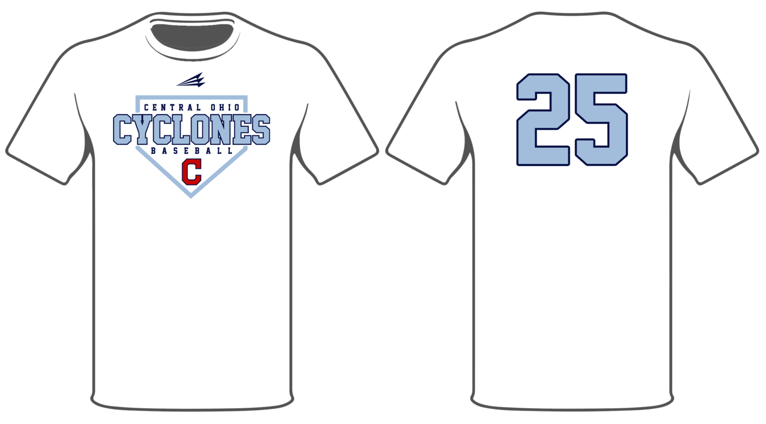 Central Ohio Cyclones Custom HyperTee #HT10