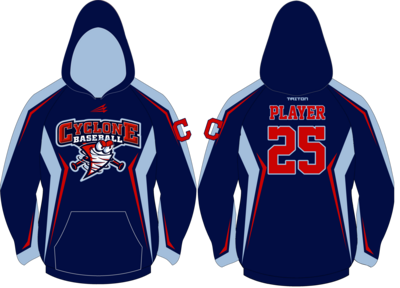 Central Ohio Cyclones Custom Vulcan Hoodie #VH16B