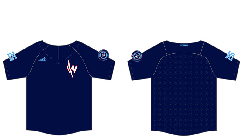 NY Wolves Custom Batting Practice Jacket #BPJ4