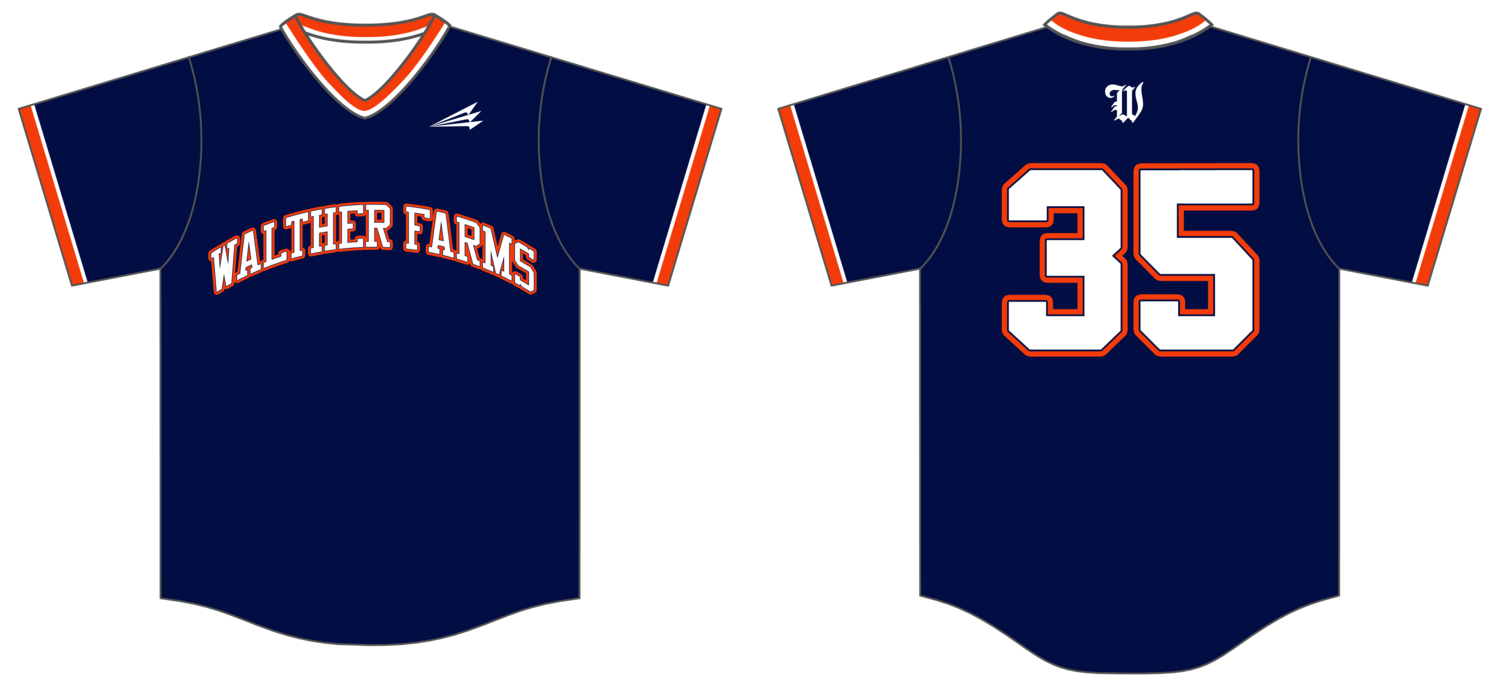 Walther Farms Custom HexaFlex Baseball Jersey #J6