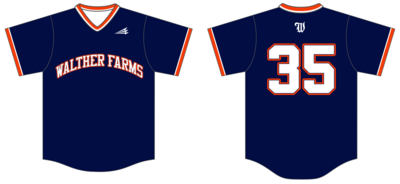 Walther Farms Custom HexaFlex Baseball Jersey #J6