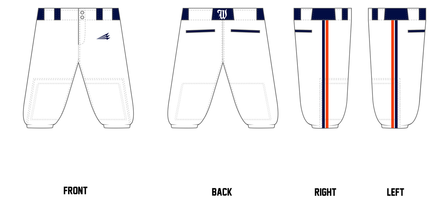 Walther Farms Custom Knicker Baseball Pant #BP6B