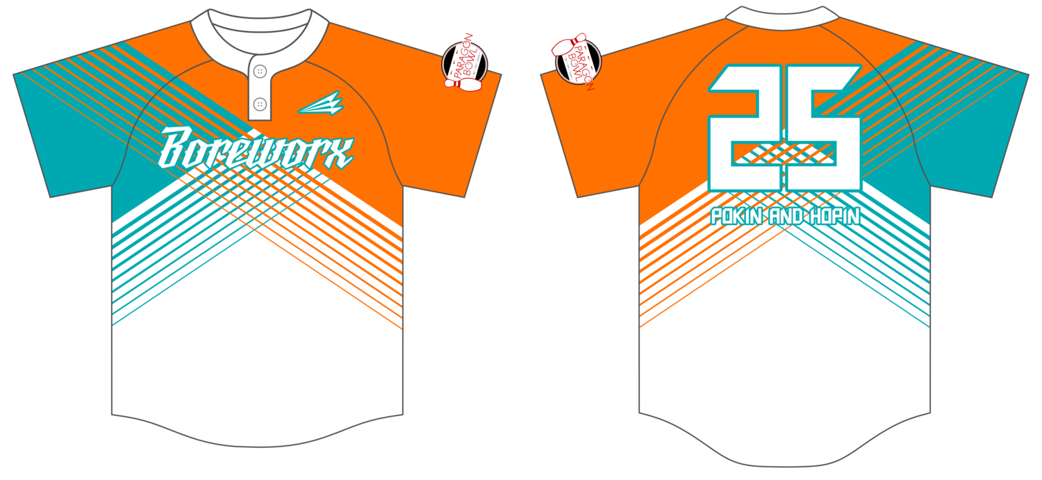 Boreworx Custom HexaFlex Baseball Jersey #J3C
