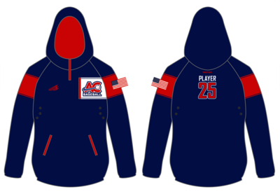 AC Baseball Custom Gladiator Hoodie #GH1