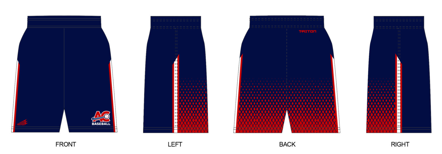 AC Baseball Custom Revolution Pocket Shorts #RV1