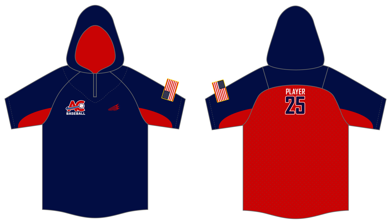AC Baseball Custom Batting Practice Jacket #BPJ1