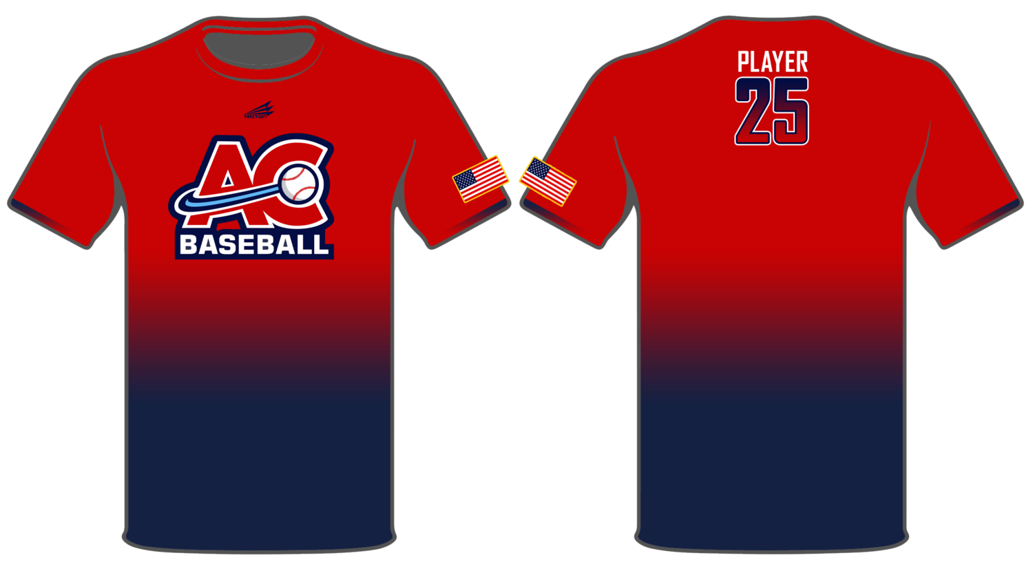 AC Baseball Custom HyperTee #HT2