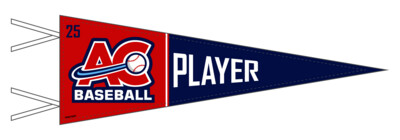 AC Baseball Custom Pennant #PF1