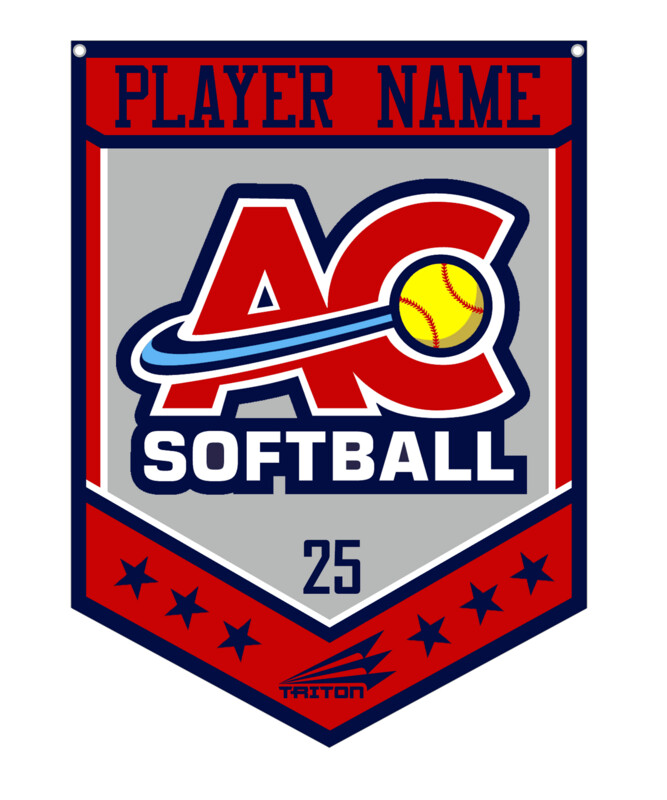 AC Softball Custom Banner #CB1