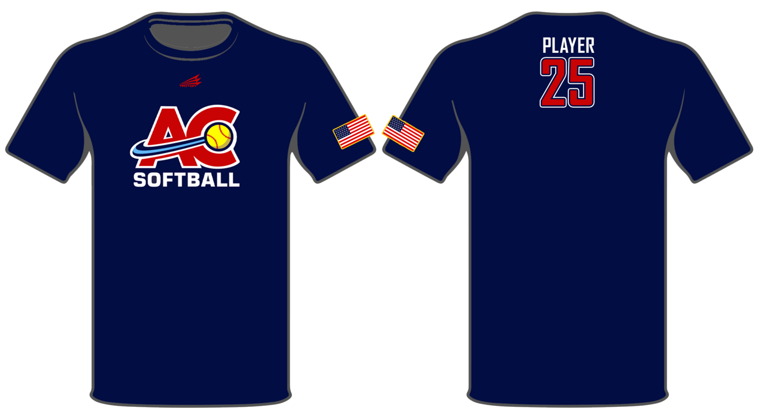 AC Softball Custom HyperTee #HT1