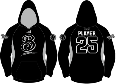 Brewer Baseball Custom Vulcan Hoodie #VH2