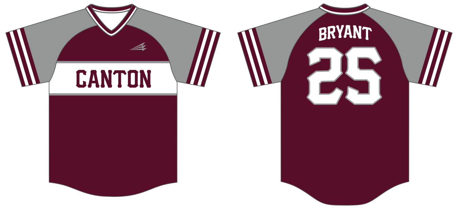 Canton Crushers Custom HexaFlex Baseball Jersey #J1C