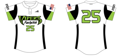 VA Vipers Custom HexaFlex Softball Jersey #J6