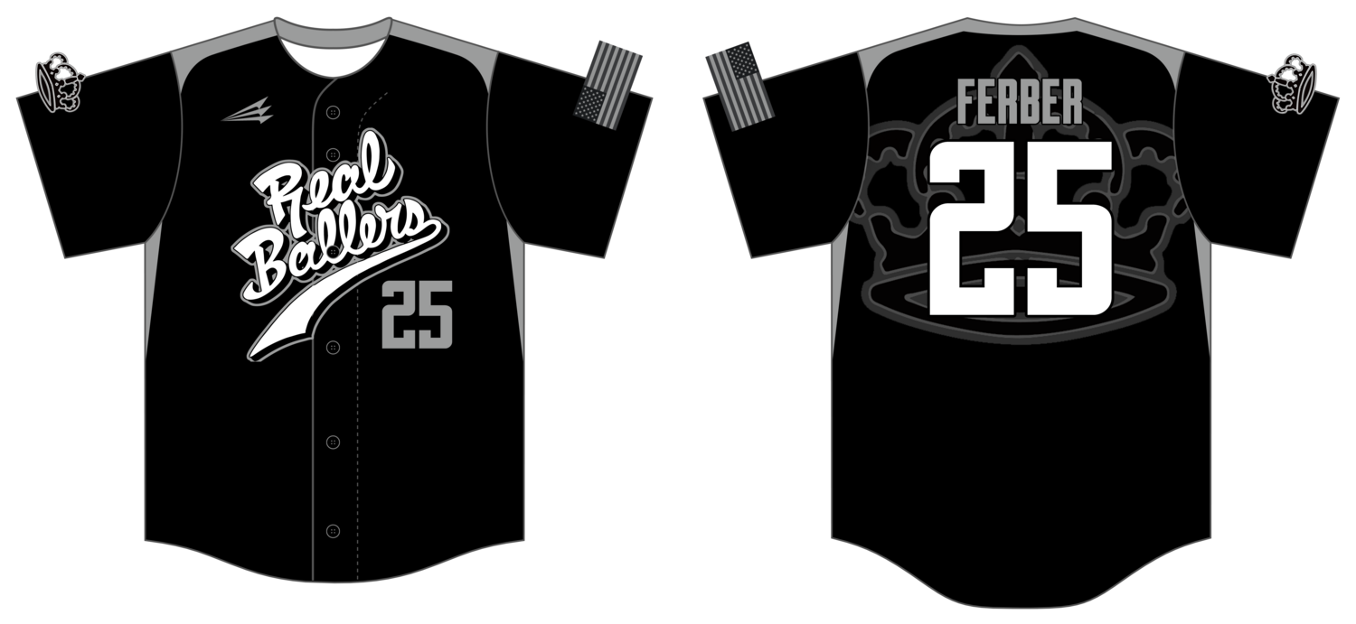 Real Ballers Custom HexaFlex Baseball Jersey #J5