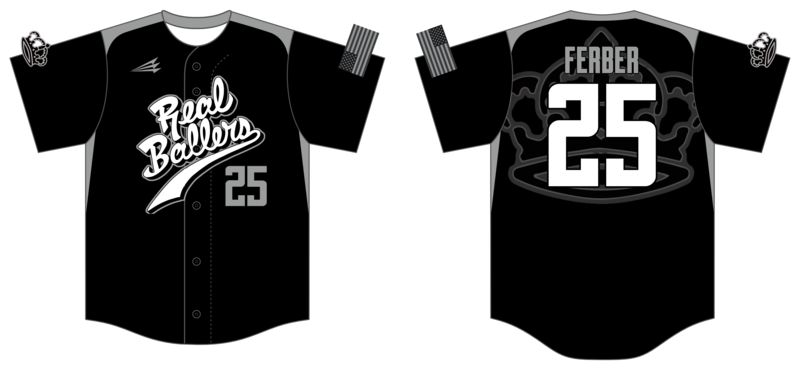 Real Ballers Custom HexaFlex Baseball Jersey #J5