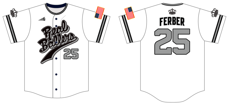 Real Ballers Custom HexaFlex Baseball Jersey #J2