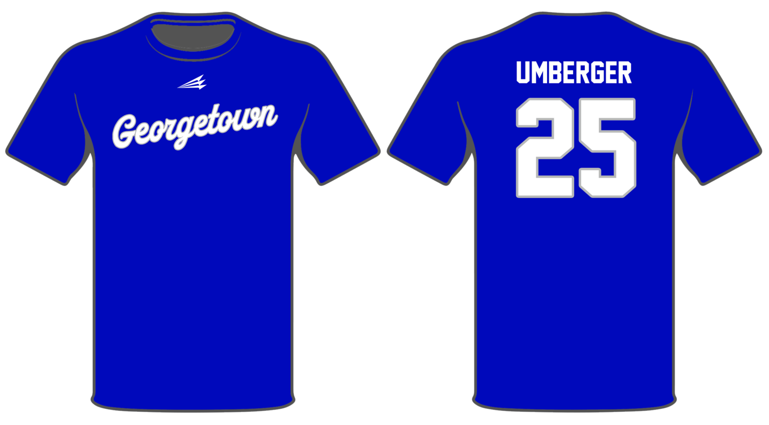 Georgetown Baseball 13u Custom HyperTee #HT2