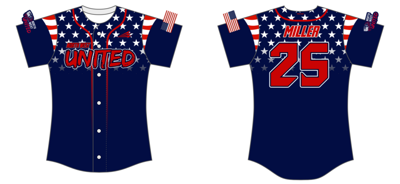 North West United Custom NanoDri Softball Jersey #J1