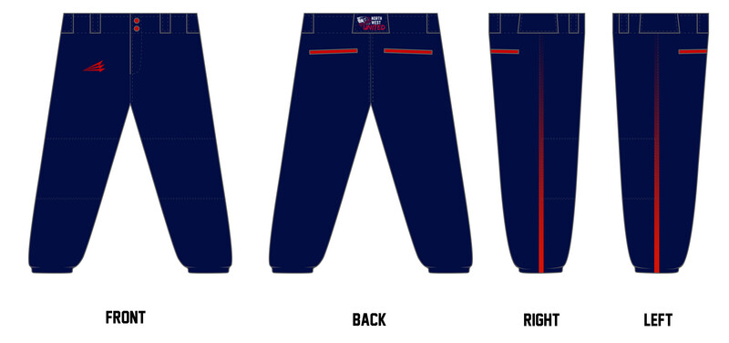 North West United Custom Elite Softball Pant #FP1