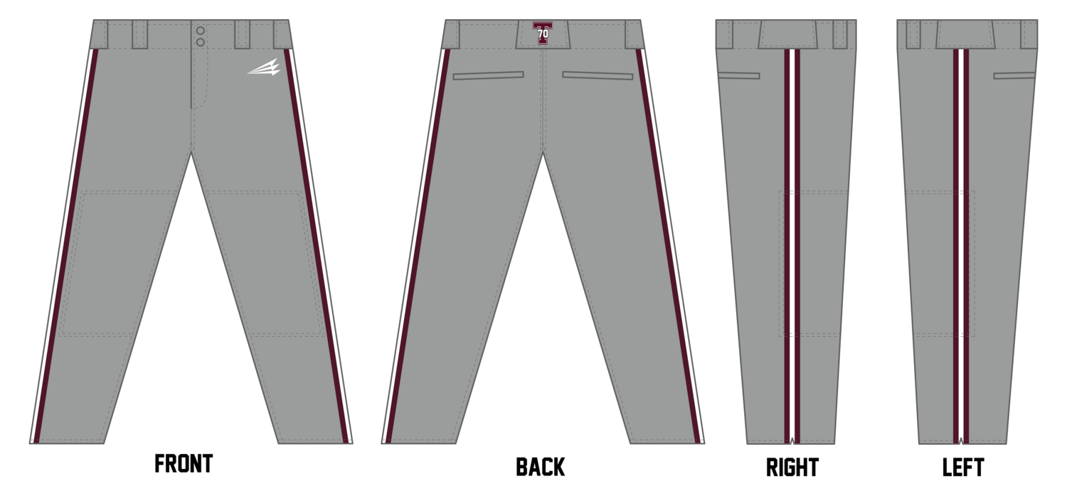 Troy Post 70 Custom ProFit Baseball Pant #BP2