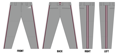 Troy Post 70 Custom ProFit Baseball Pant #BP2