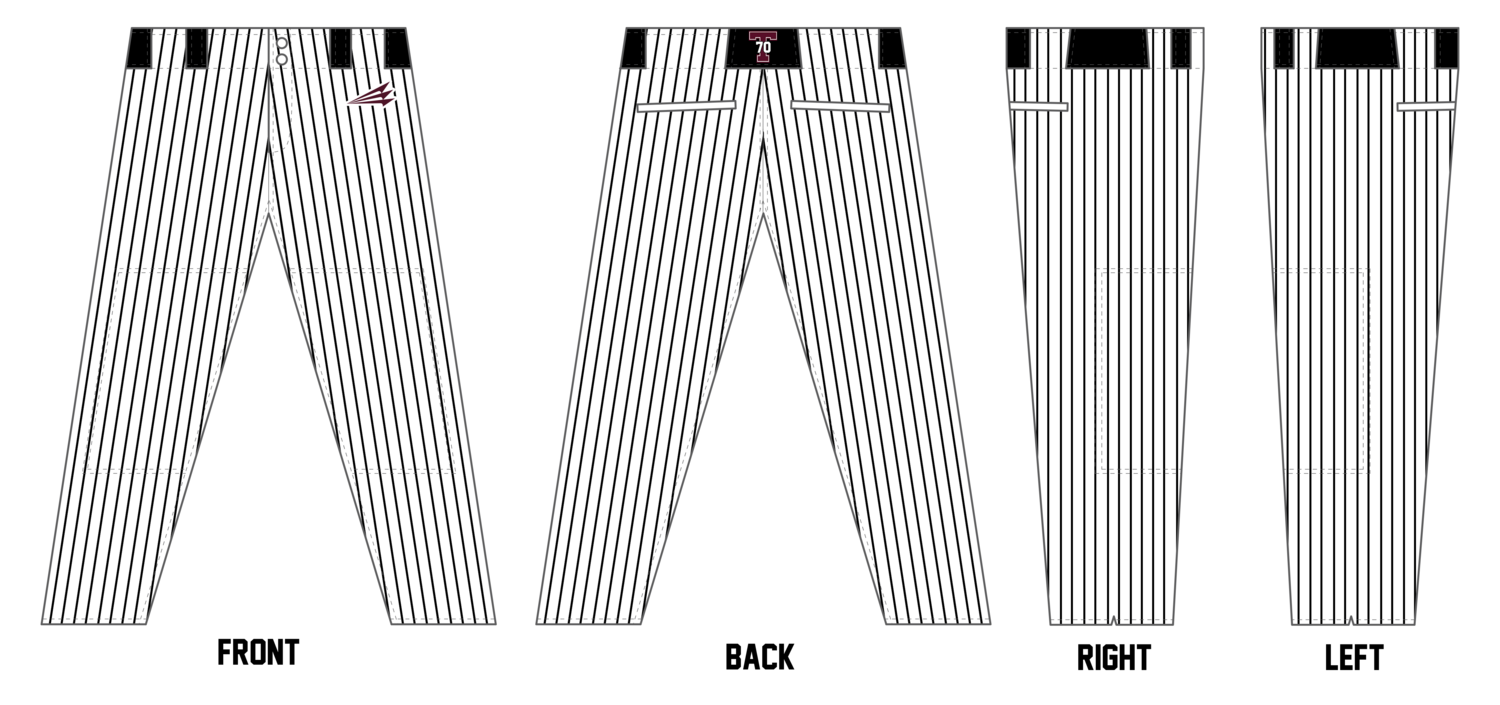 Troy Post 70 Custom ProFit Baseball Pant #BP3