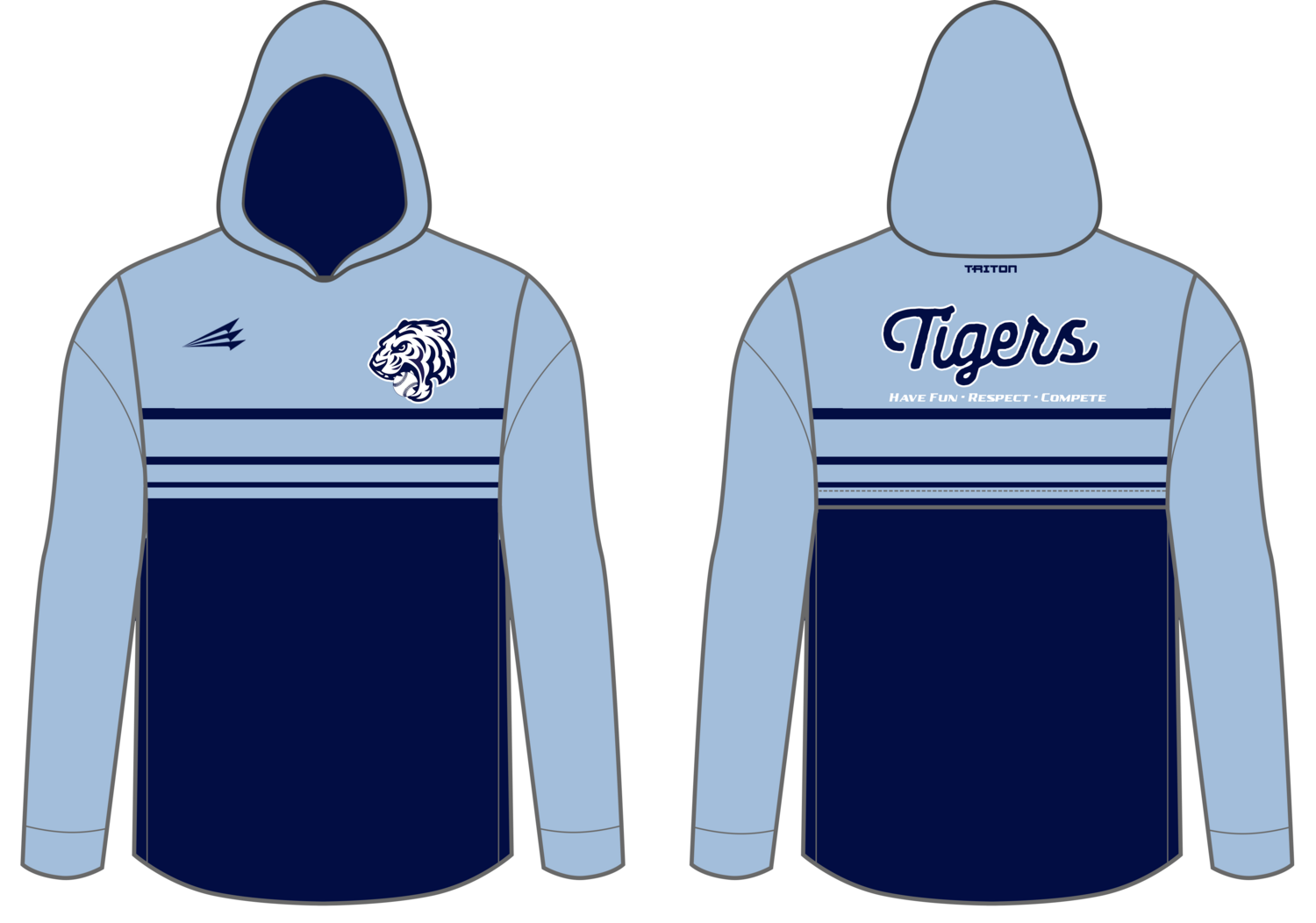 Twinsburg Tigers Custom Jackal Jacket #JJ2D