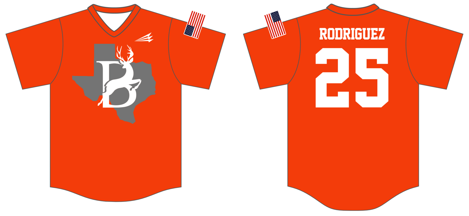 South Texas Bucks Custom HexaFlex Baseball Jersey #J5