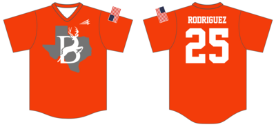 South Texas Bucks Custom HexaFlex Baseball Jersey #J5