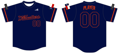 Houston Wildcatters Custom HexaFlex Baseball Jersey #J2B