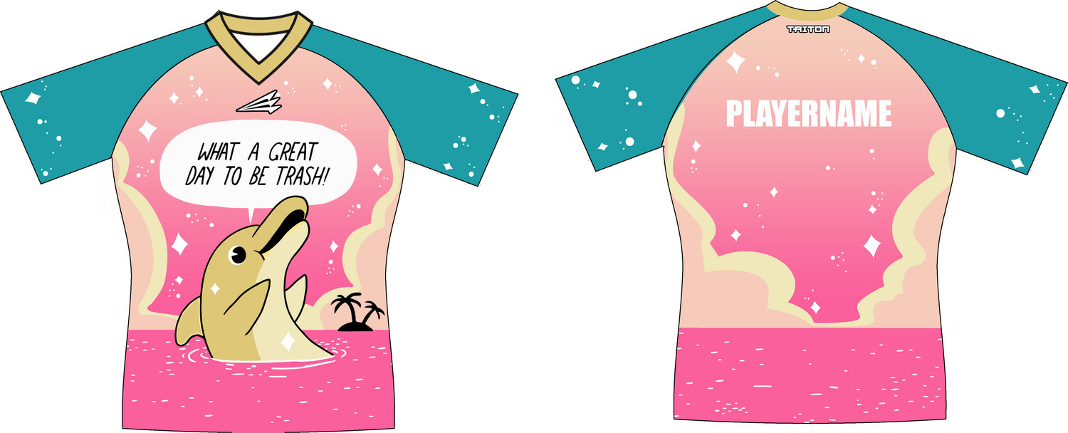 Top of 2 Custom NanoDri Rugby Jersey #J3b
