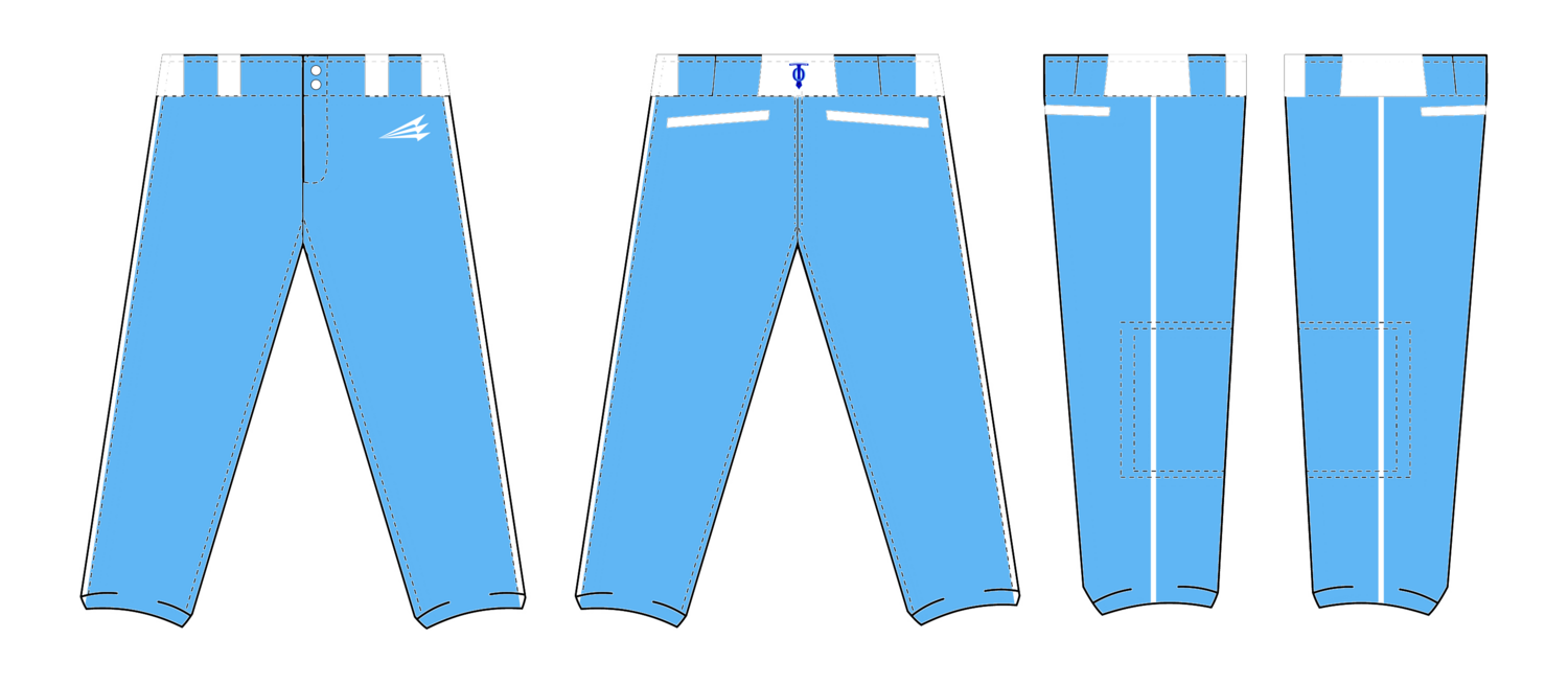 Texas Oilers Custom Elite Softball Pant #FP3b