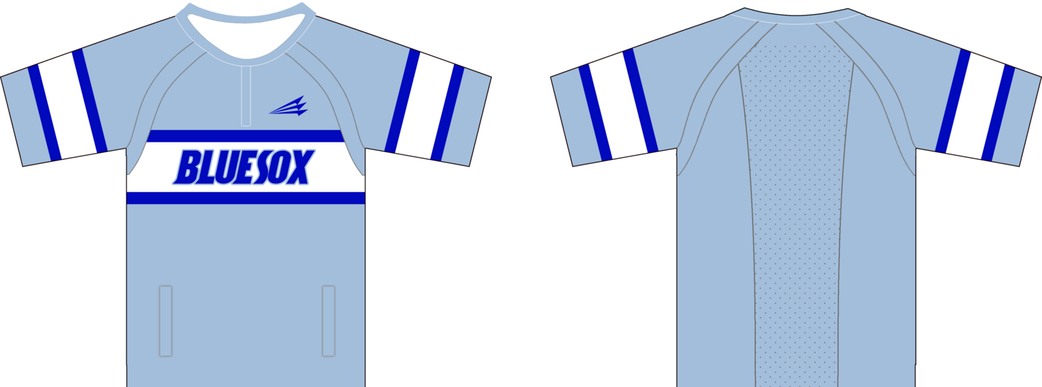 Kentuckiana Blue Sox Custom Cage Jacket #CC3