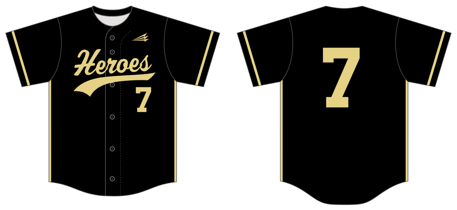 Gen Z Heroes Custom HexaFlex Baseball Jersey #J1B