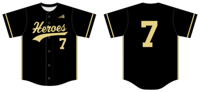Gen Z Heroes Custom HexaFlex Baseball Jersey #J1B