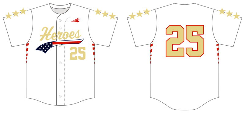 Gen Z Heroes Custom HexaFlex Baseball Jersey #J2B