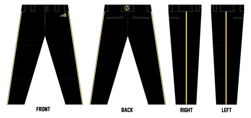 Gen Z Heroes Custom Long Relaxed Baseball Pant #BP1