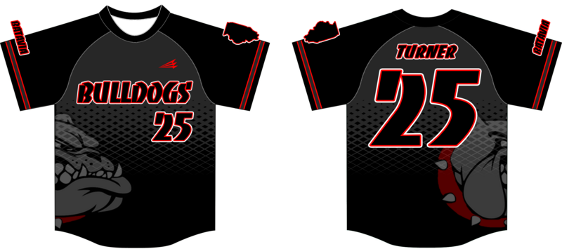 Batavia Bulldogs Custom HexaFlex Baseball Jersey #J6