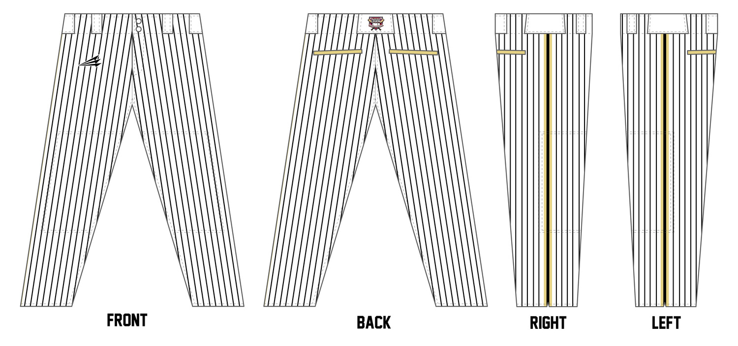 ALGS Custom Long Relaxed Baseball Pant #BP6F