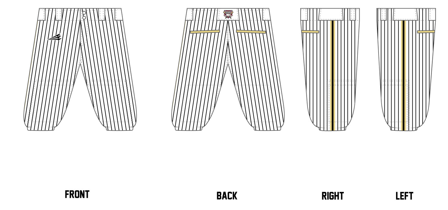 ALGS Custom Long Relaxed Baseball Pant #BP6E