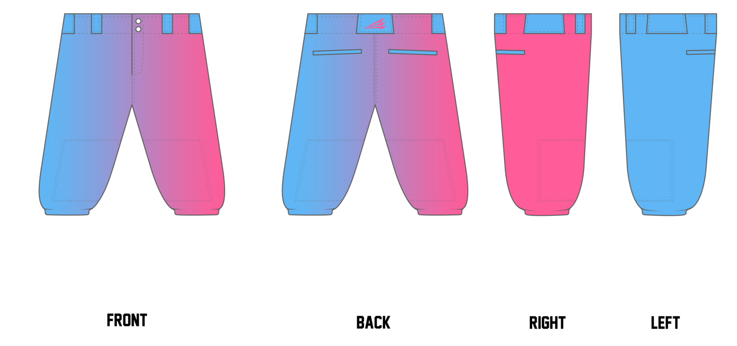 KC Kryptonite Custom Knicker Baseball Pant #BP9