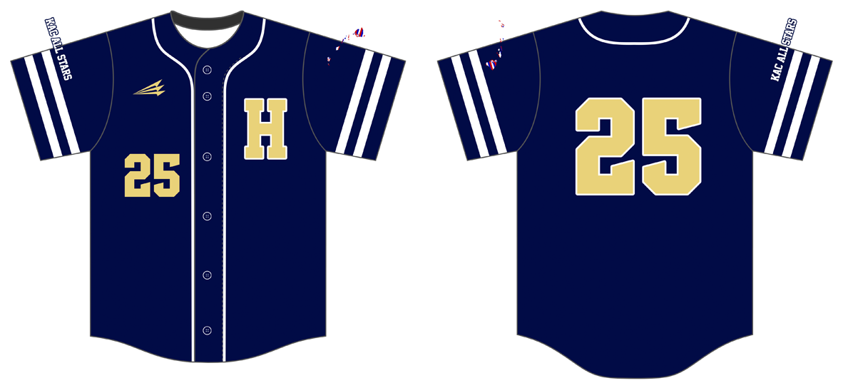 KAC Hawaii All Stars Custom HexaFlex Baseball Jersey #J4C