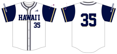 KAC Hawaii All Stars Custom HexaFlex Baseball Jersey #J5D