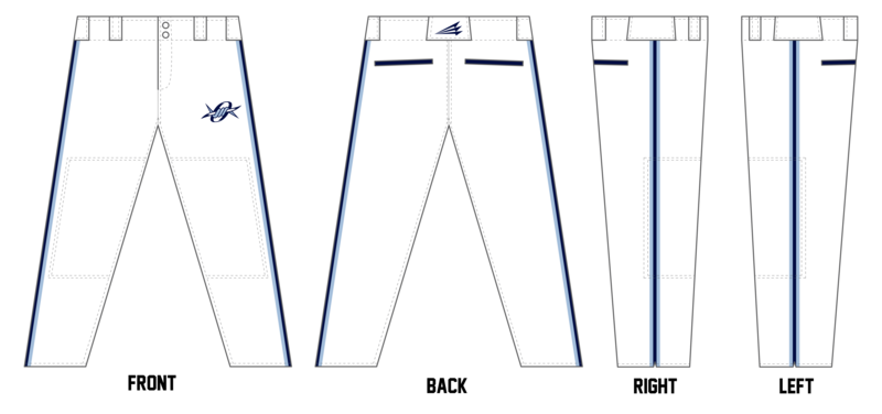 Mifflinburg Outlaws Custom Long Baseball Pant #BP1