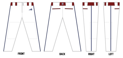 Southside Apaches Custom Knicker Baseball Pant #BP3b