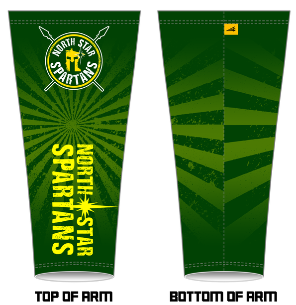 North Star Spartans Arm Sleeves